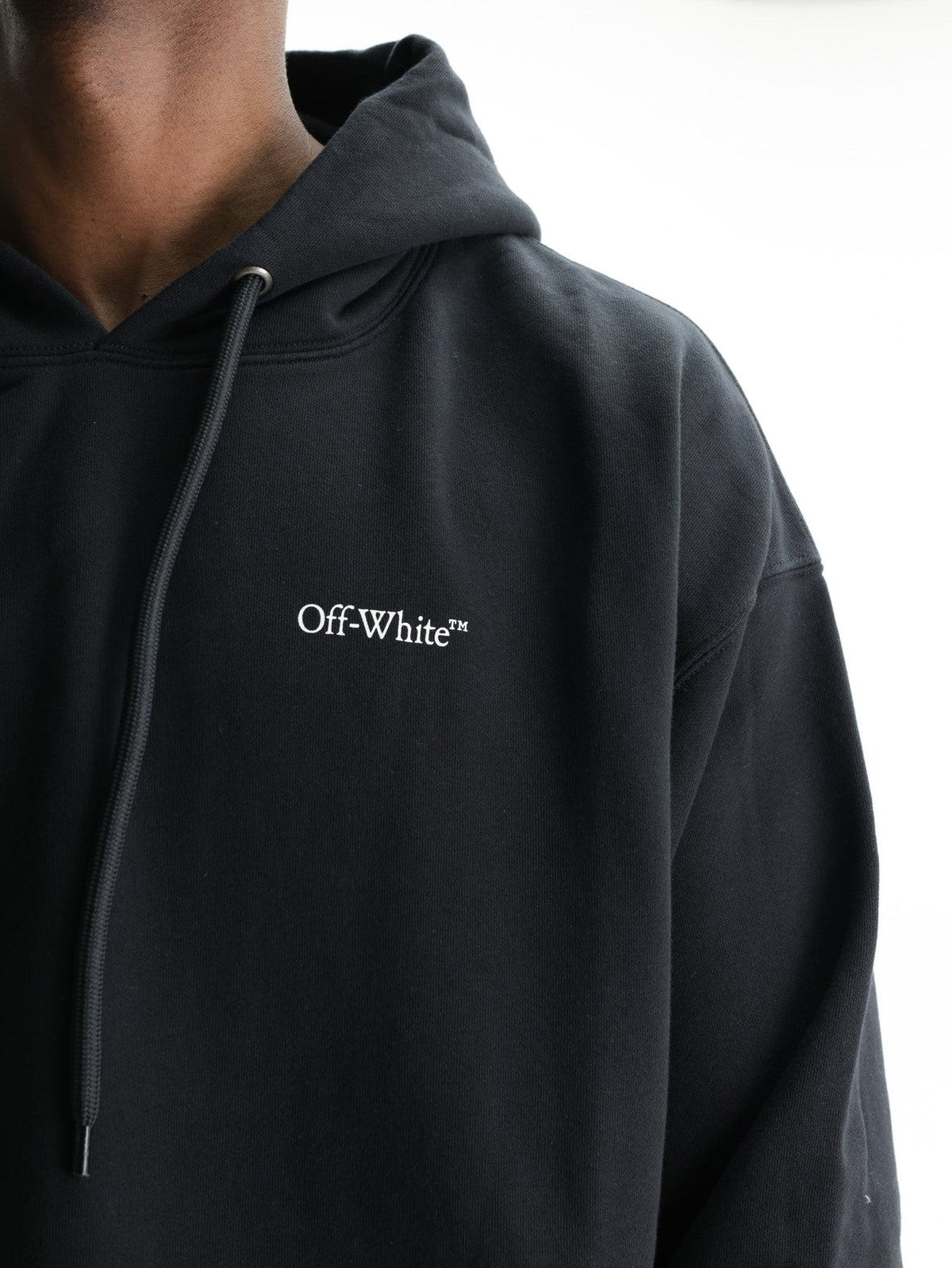 Off - White Hoodie Half Arrows Skate Black
