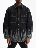 Off - White Shirt Military Over Multi Colour