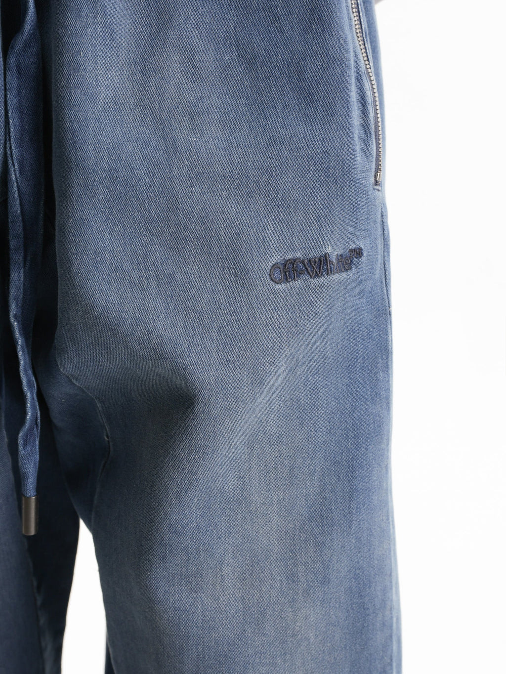 Off - White Sweatpants Arrow Distr Den Grey
