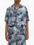 Off - White Shirt Printed Bowling Multi Colour
