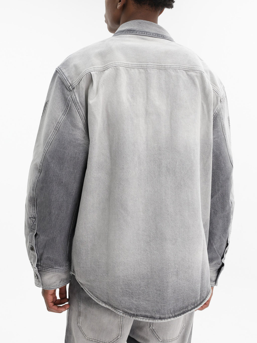 Off - White Shirt Diag Military Over Grey