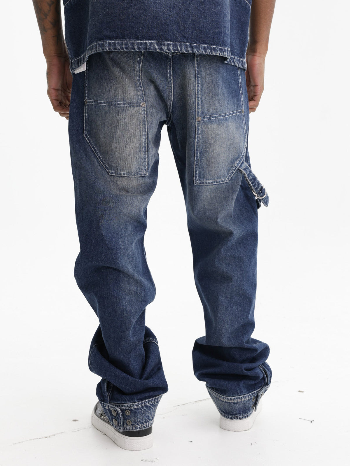 Off - White Jeans Off Straight Dark Wash