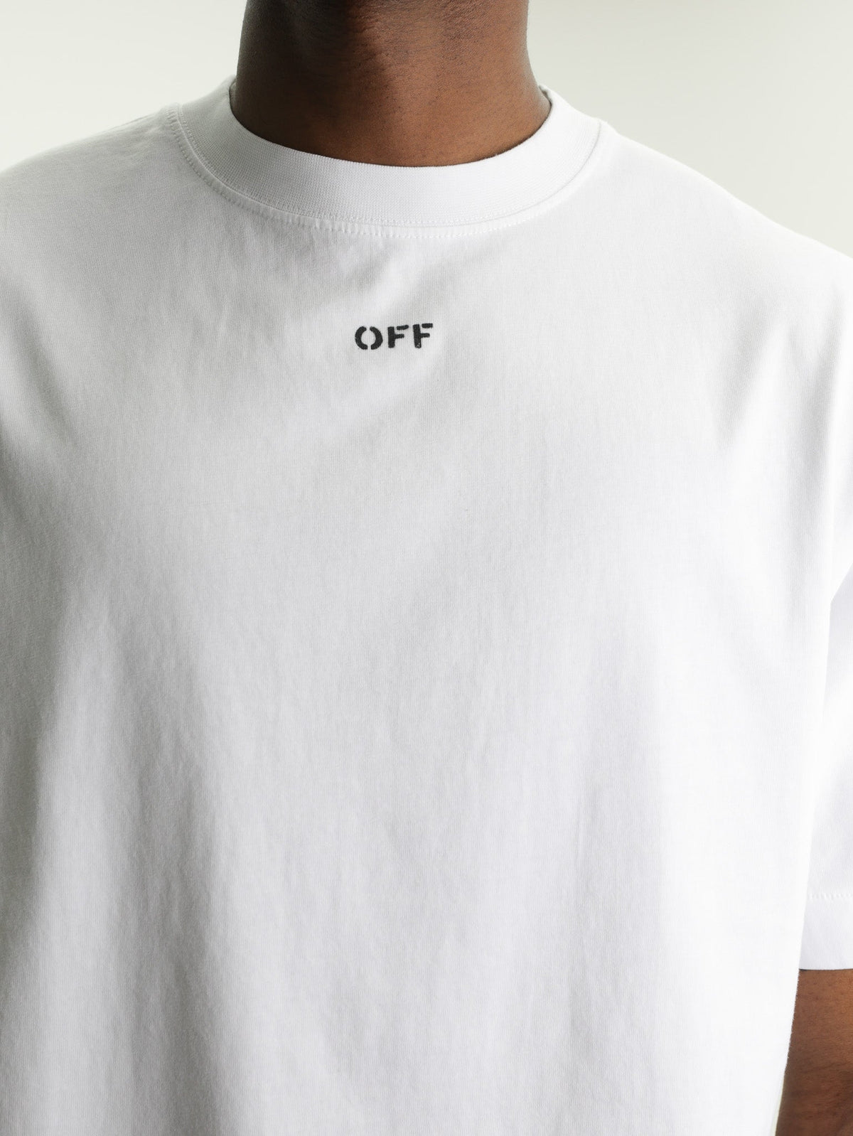 Off - White T-Shirt 3d Arrow Spray  White