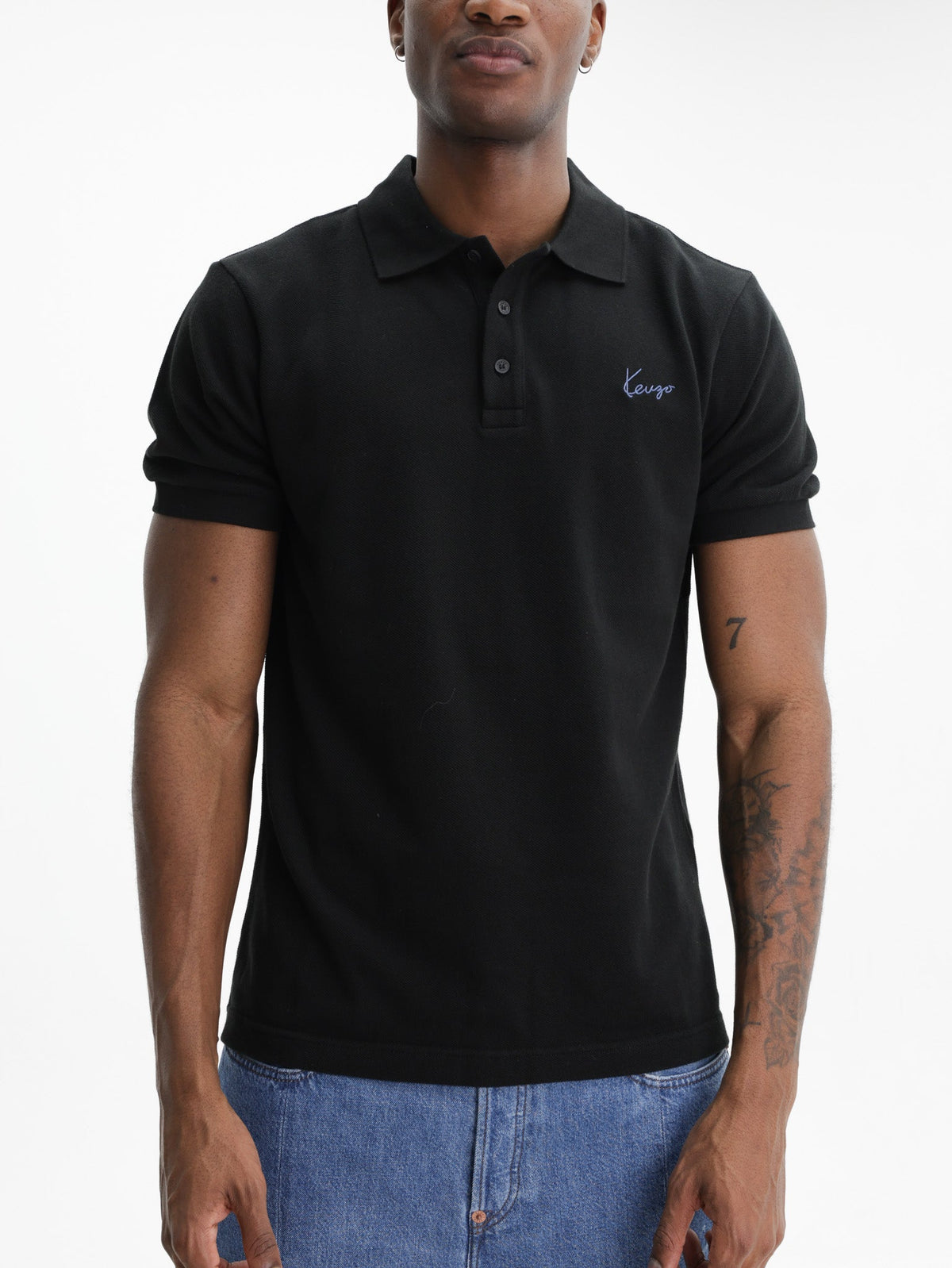 Kenzo Golfer Signature Ss Black