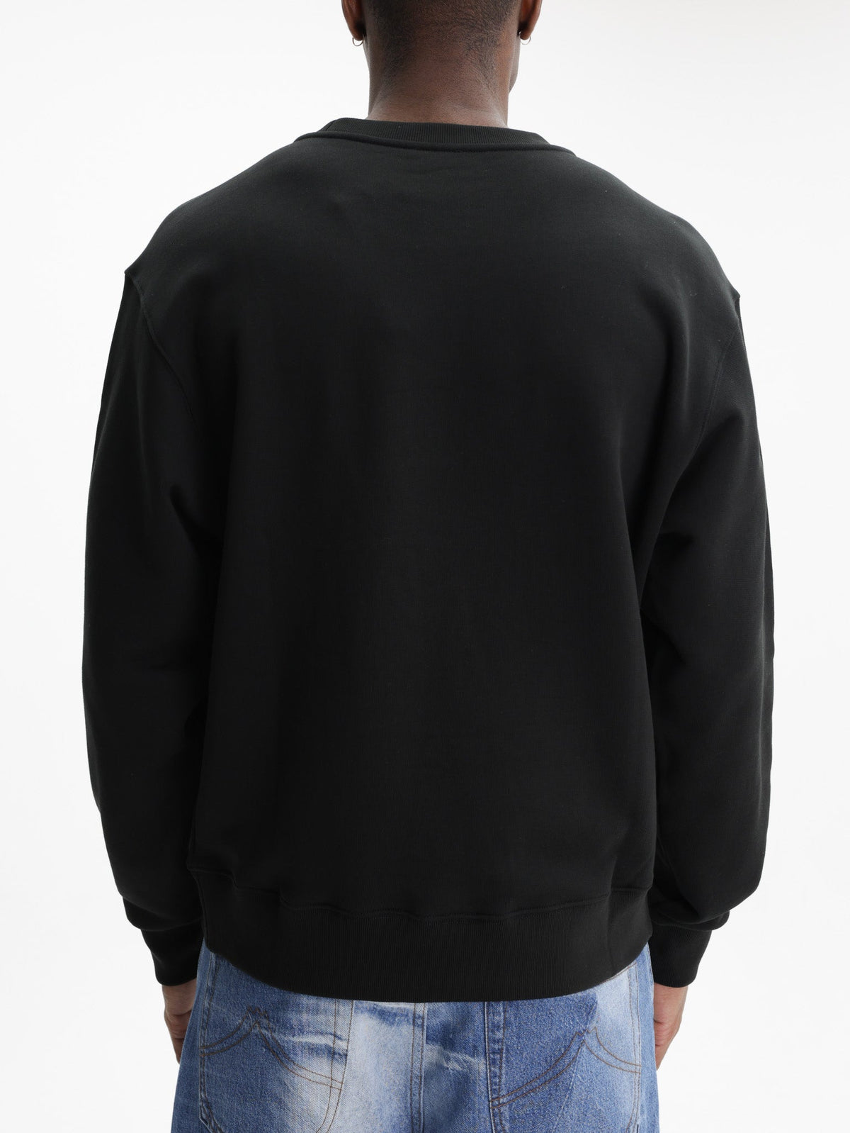 Kenzo Sweater Signature Knitted Black