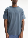 Kenzo T-Shirt Signature Embroidery Blue