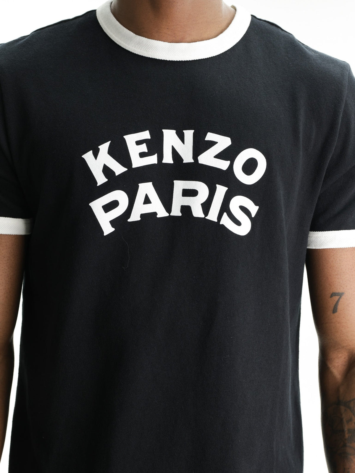 Kenzo T-Shirt Paris Emblem Slim Black