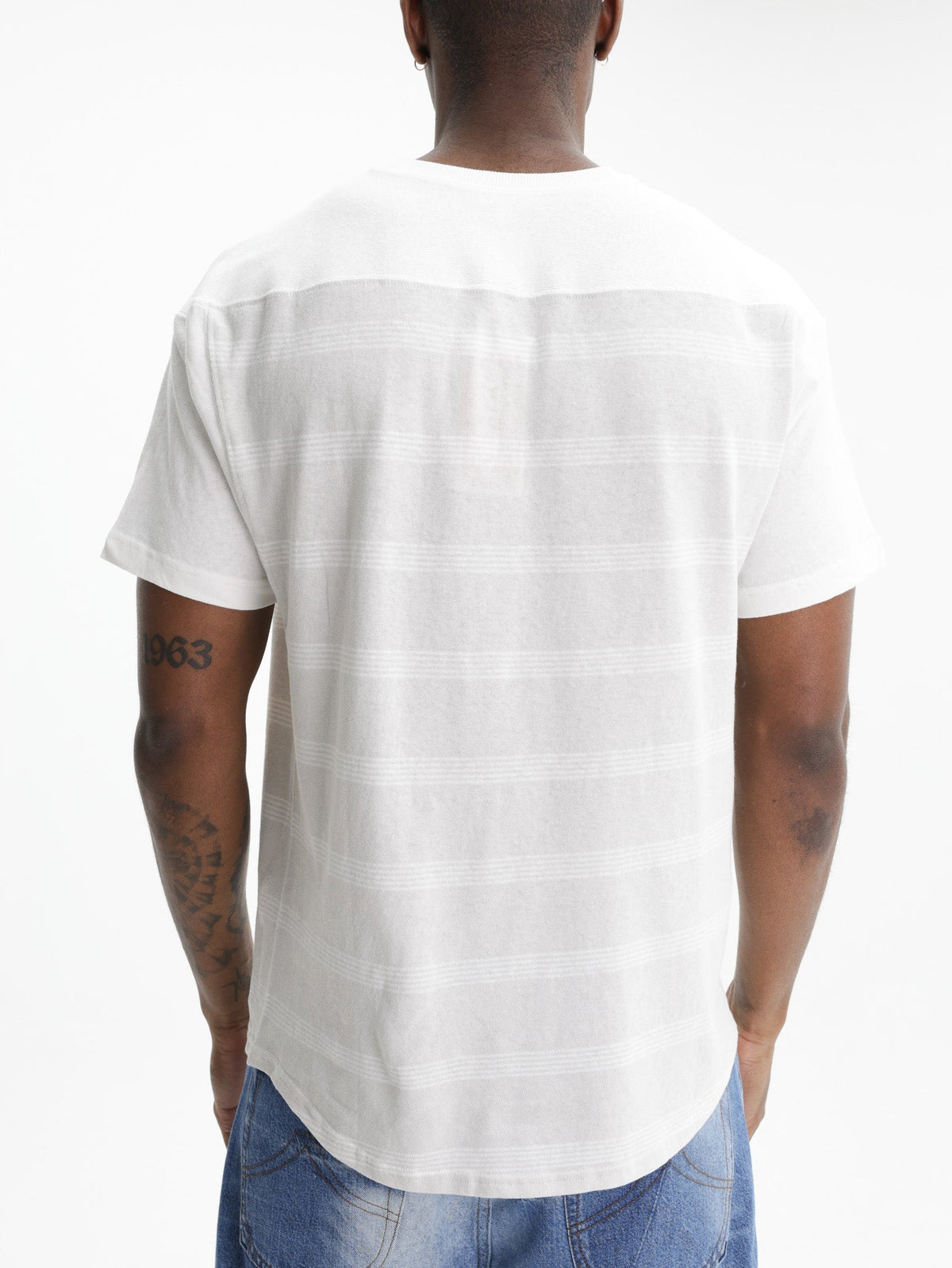 Kenzo T-Shirt Sounds Embroidered  Off White