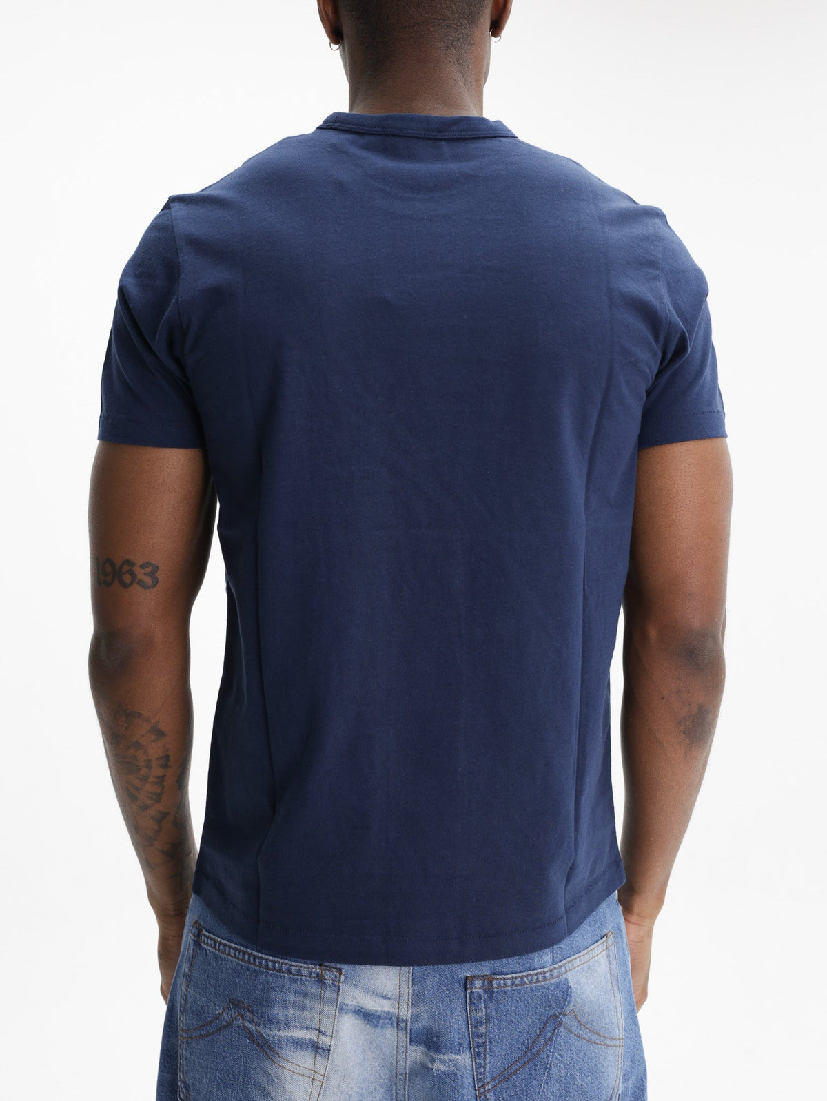 Kenzo T-Shirt Sounds Embroidered  Blue/Black