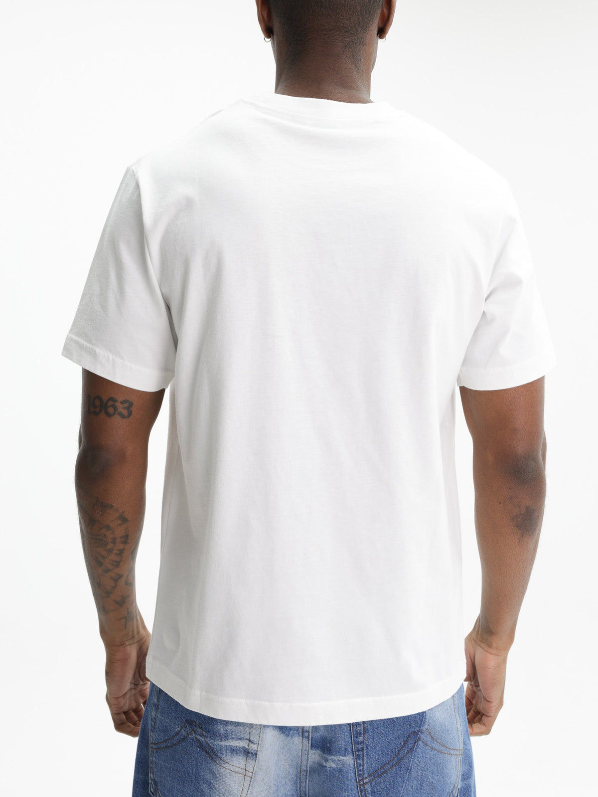 Kenzo T-Shirt Signature Embroidery Off White