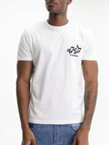 Kenzo T-Shirt Sounds Embroidered  Off White