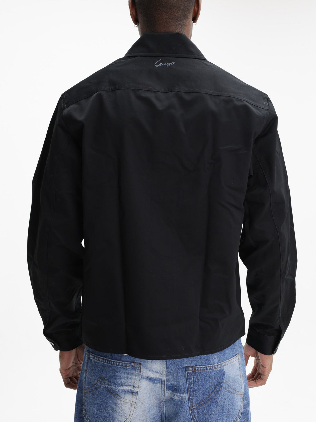 Kenzo Shirt Signature Over  Black