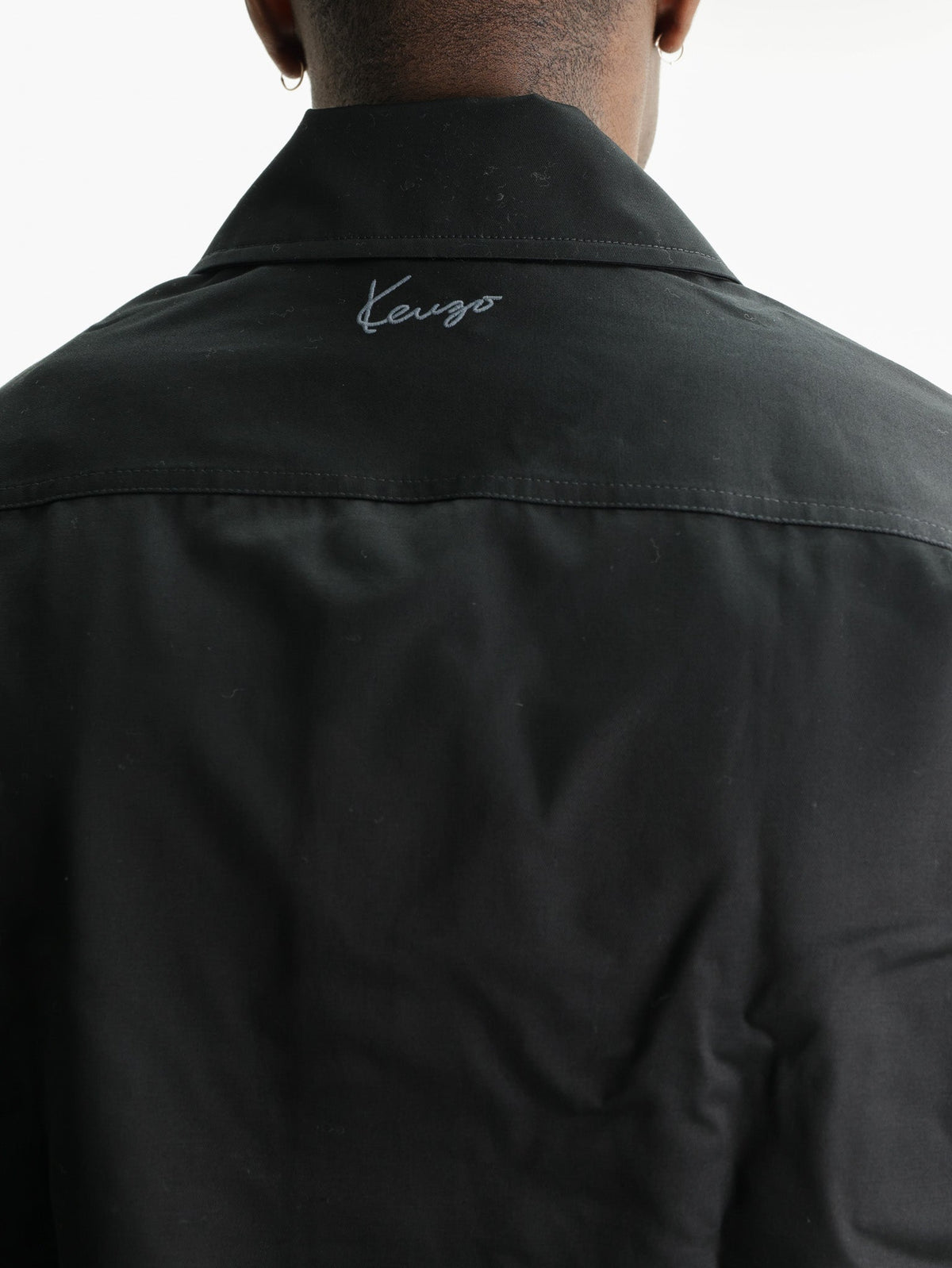 Kenzo Shirt Signature Over  Black