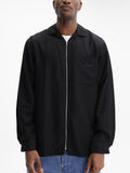 Kenzo Shirt Zipped Oversized Black