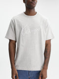 Kenzo T-Shirt Signature Embroidery Grey