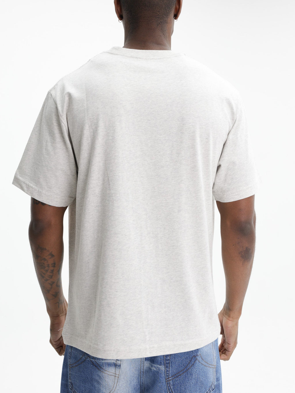 Kenzo T-Shirt Signature Embroidery Grey