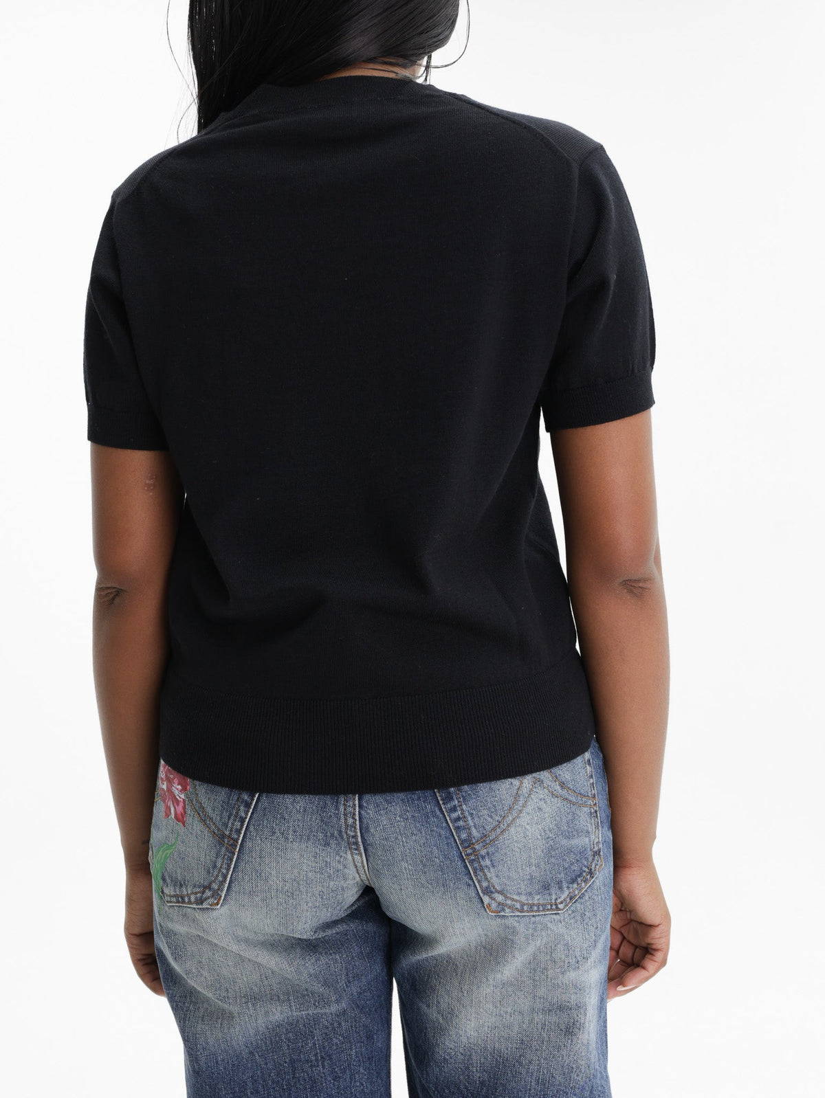 Kenzo T-Shirt Knitted Wool  Black