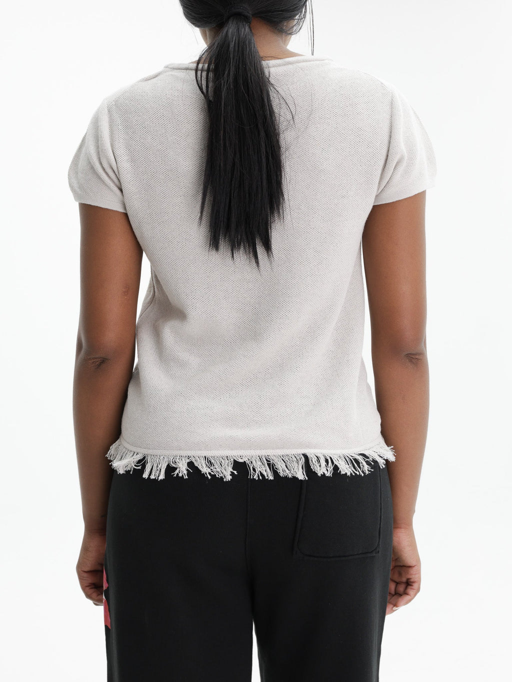 Kenzo T-Shirt Black Embroidered Grey
