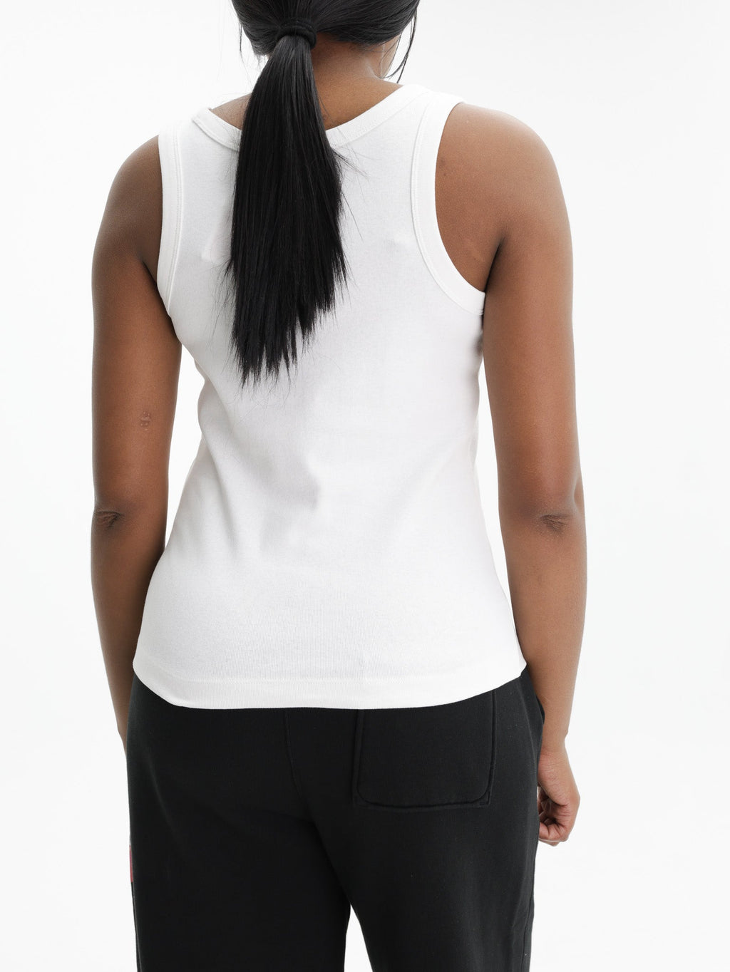 Kenzo Tank Chest Logo Crew Off White