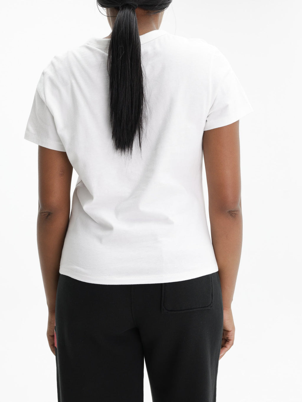 Kenzo T-Shirt Tulip Emroidered Off White