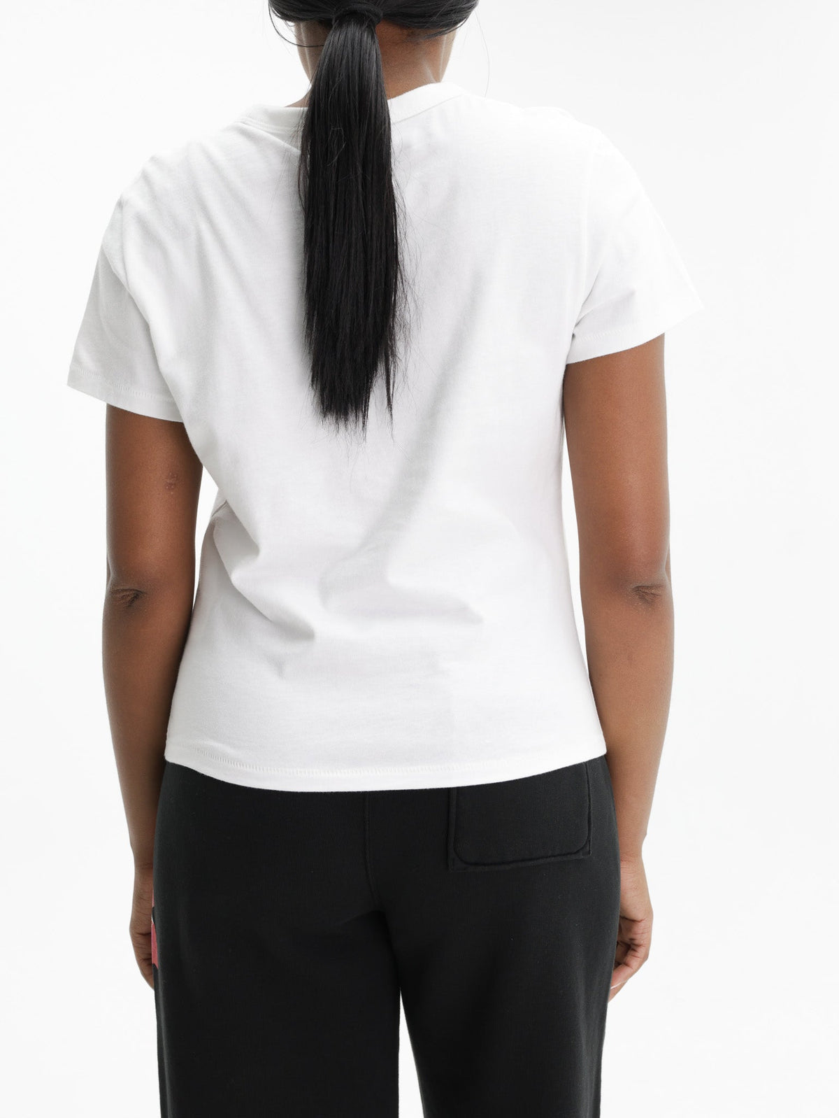 Kenzo T-Shirt Tulip Emroidered Off White