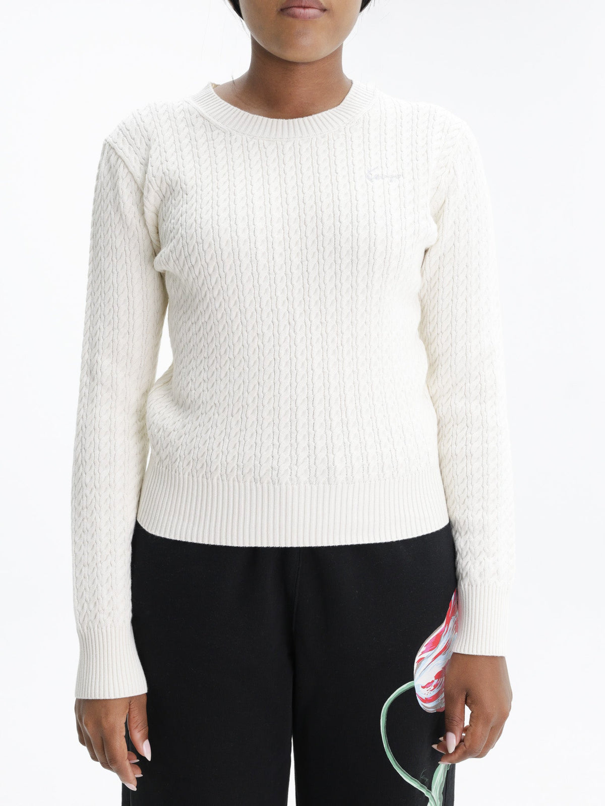 Kenzo Sweater Knitted Jumper  Off White