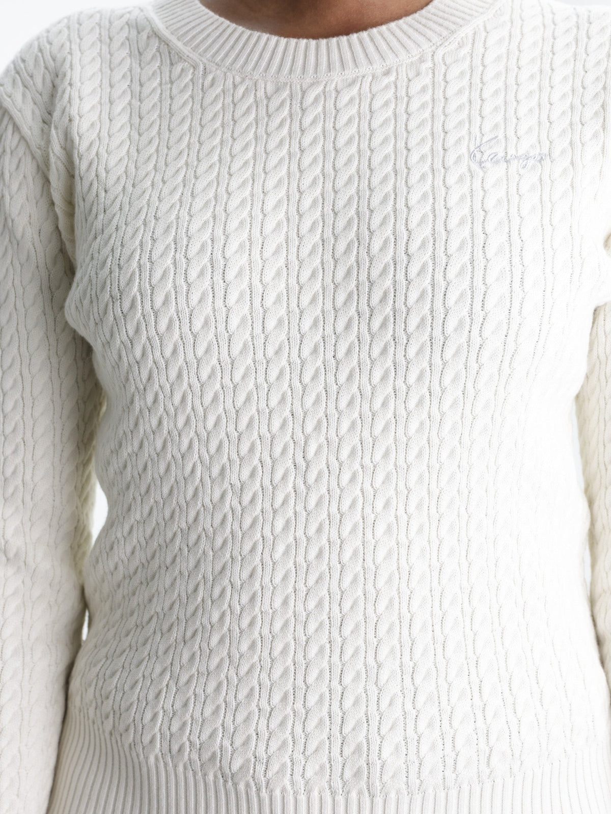 Kenzo Sweater Knitted Jumper  Off White