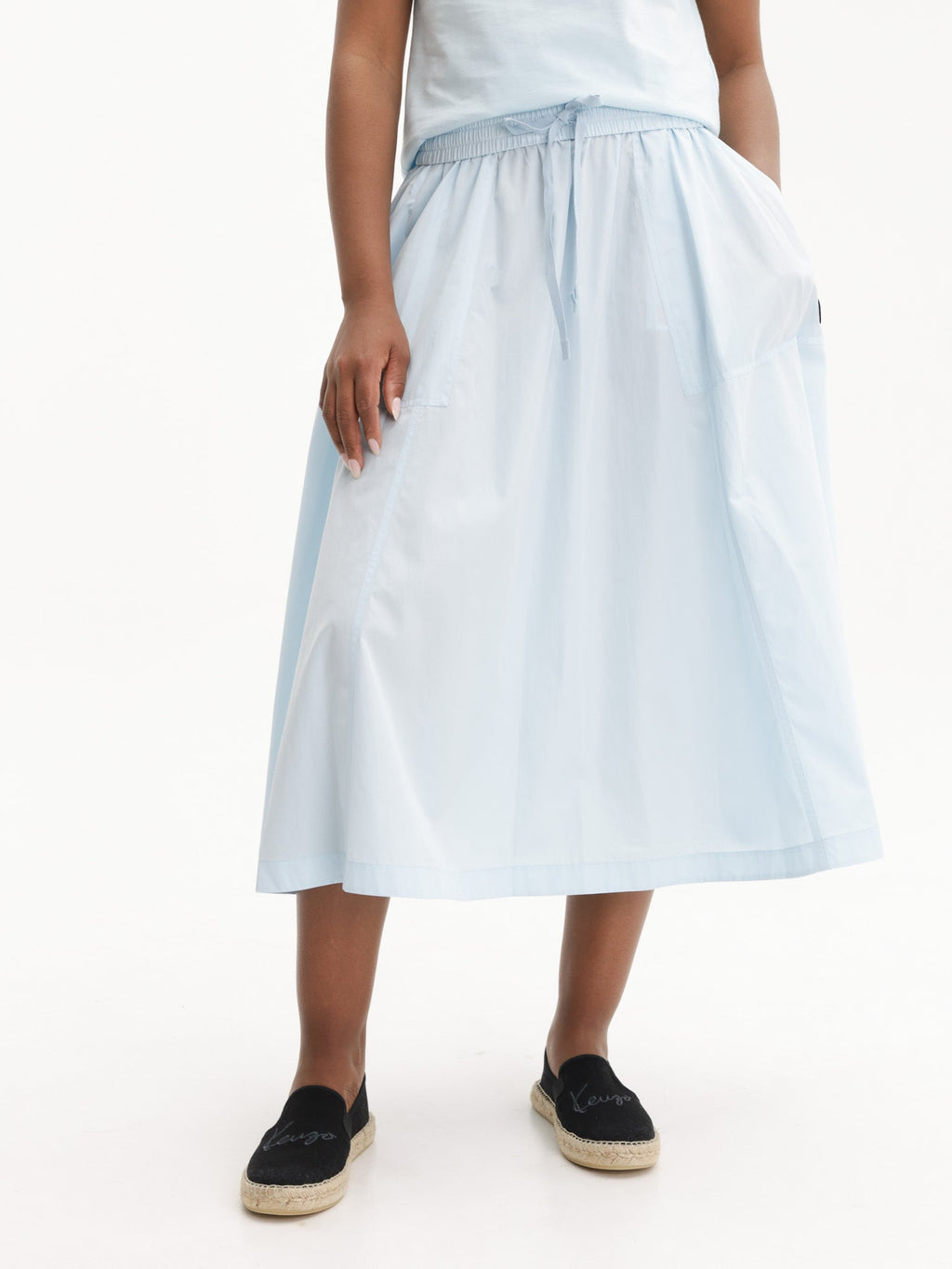 Kenzo Skirt Boke Flower 2.0" Light Blue