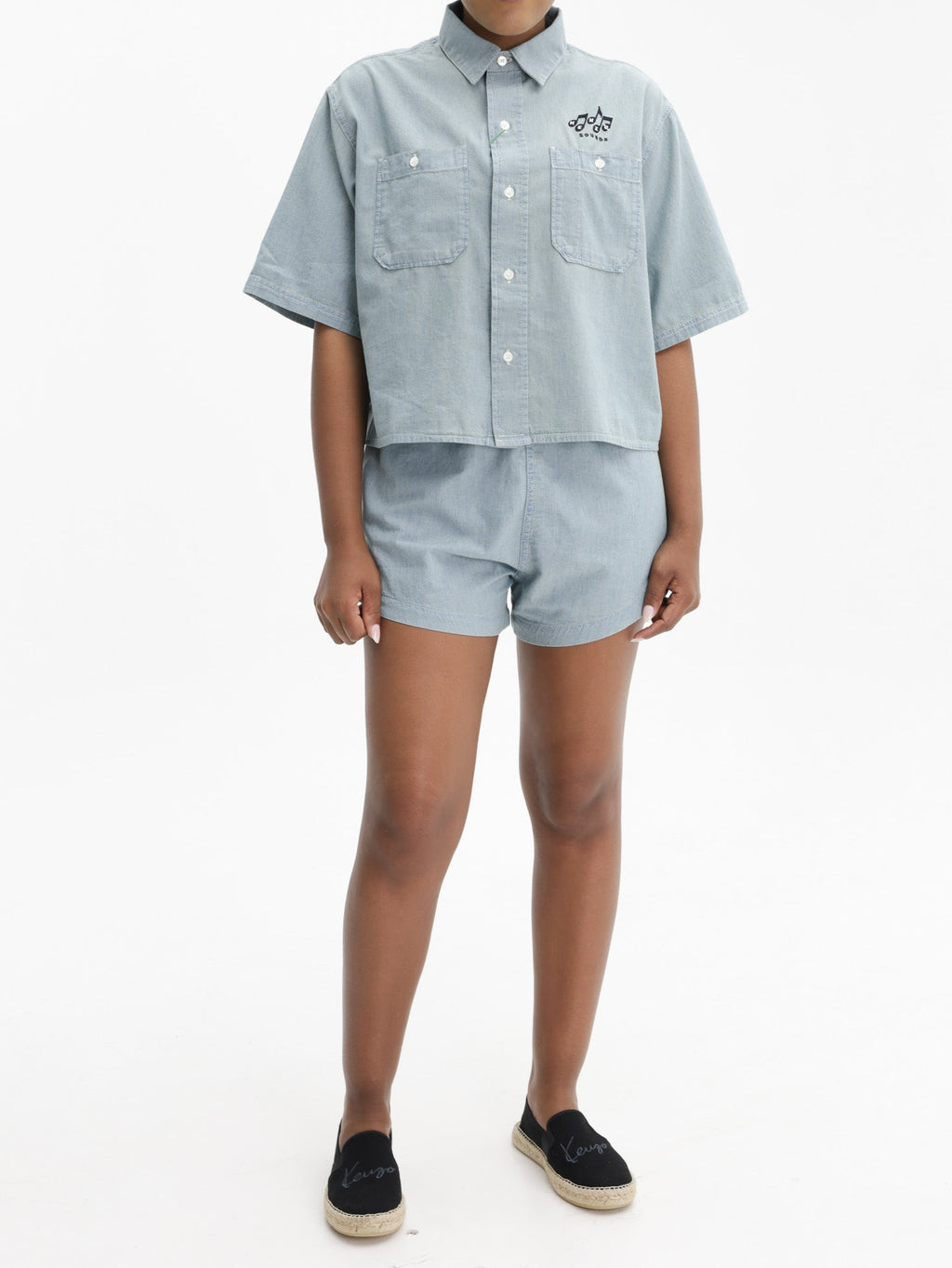 Kenzo Shirt Shirt Sc Woven Stone