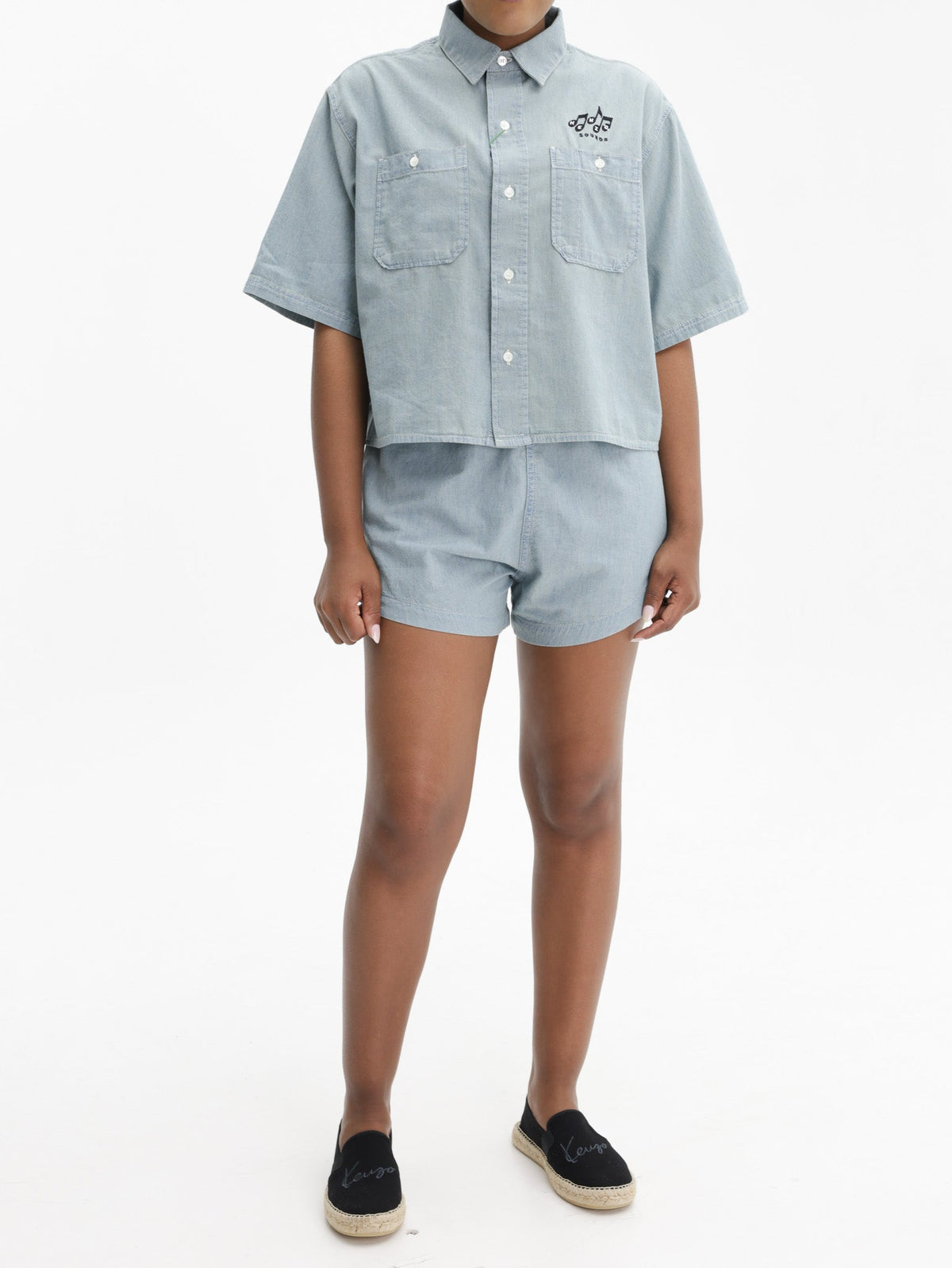 Kenzo Shirt Shirt Sc Woven Stone