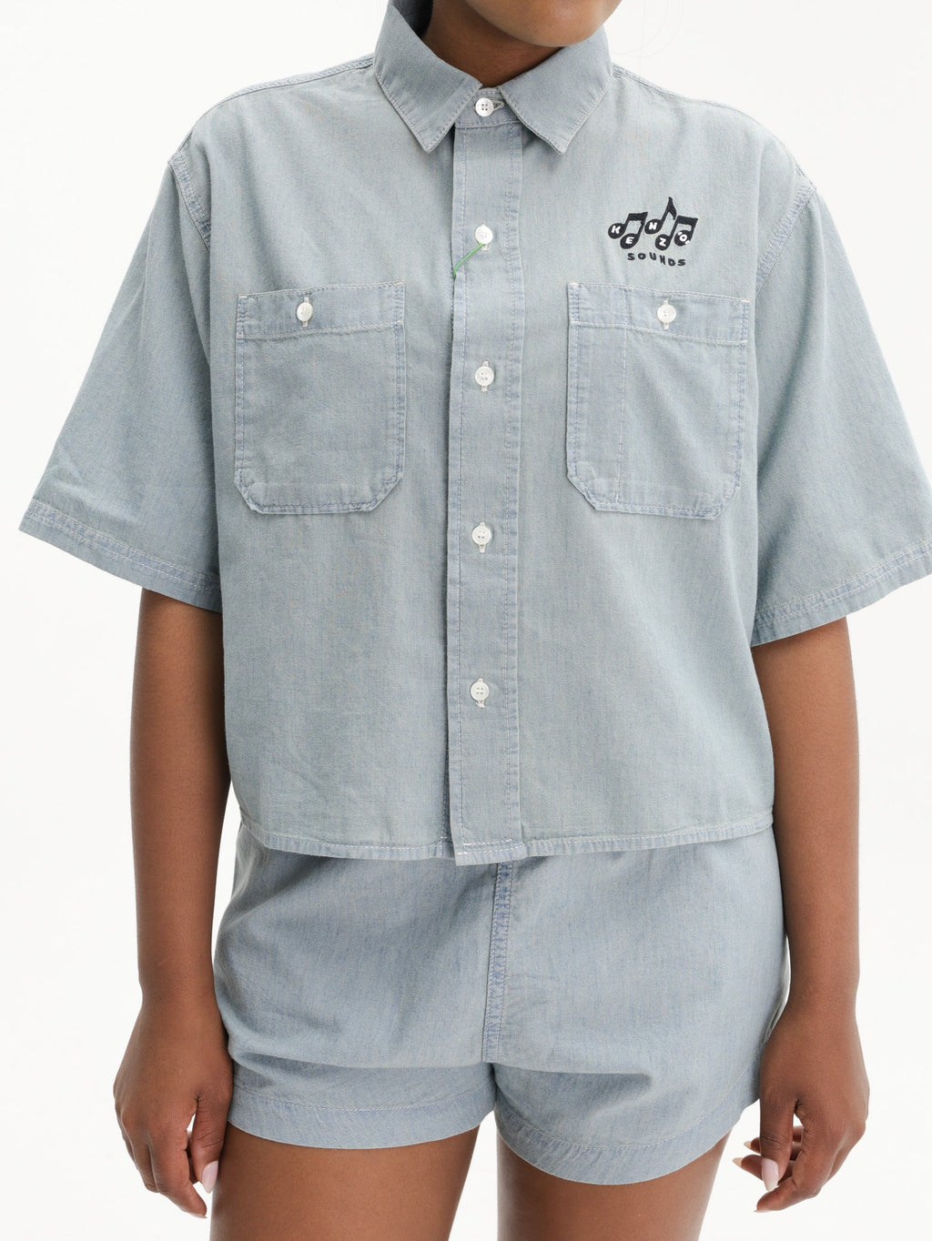 Kenzo Shirt Shirt Sc Woven Stone