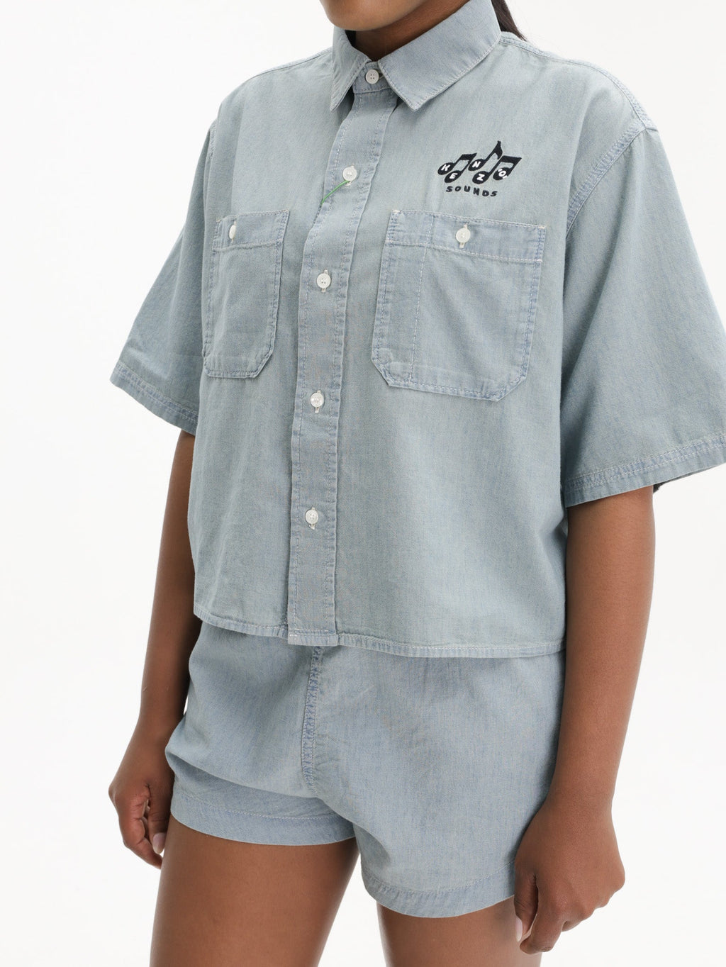 Kenzo Shirt Shirt Sc Woven Stone