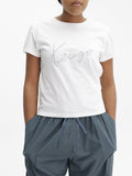 Kenzo T-Shirt Signature Emb Off White