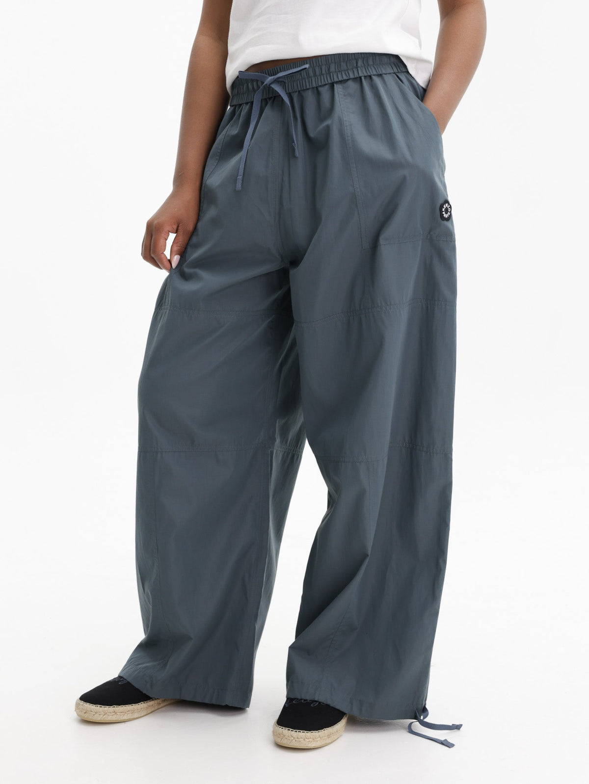 Kenzo Pants Boke Flower Cargo Blue