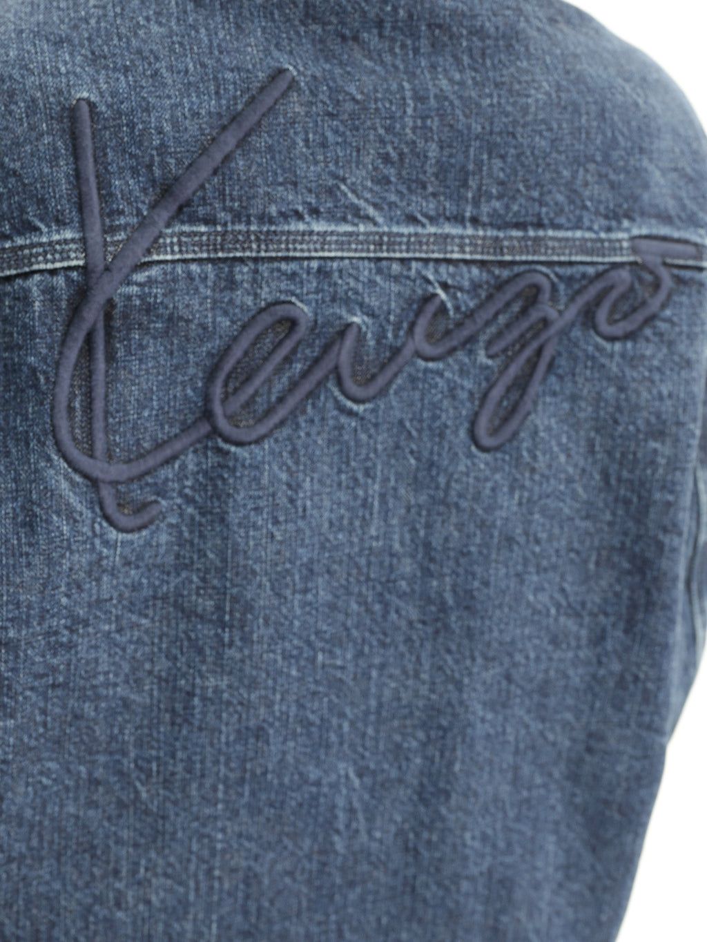 Kenzo Jacket 3 Pocket Denim Medium Wash