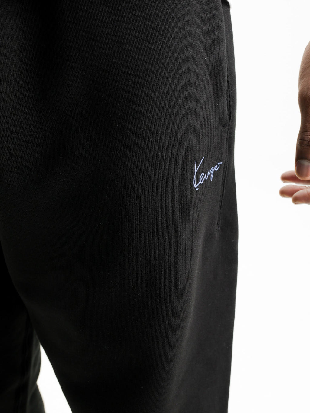 Kenzo Jogger Signature Cotton Black