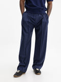 Kenzo Pants Loose Fit Blue/Black