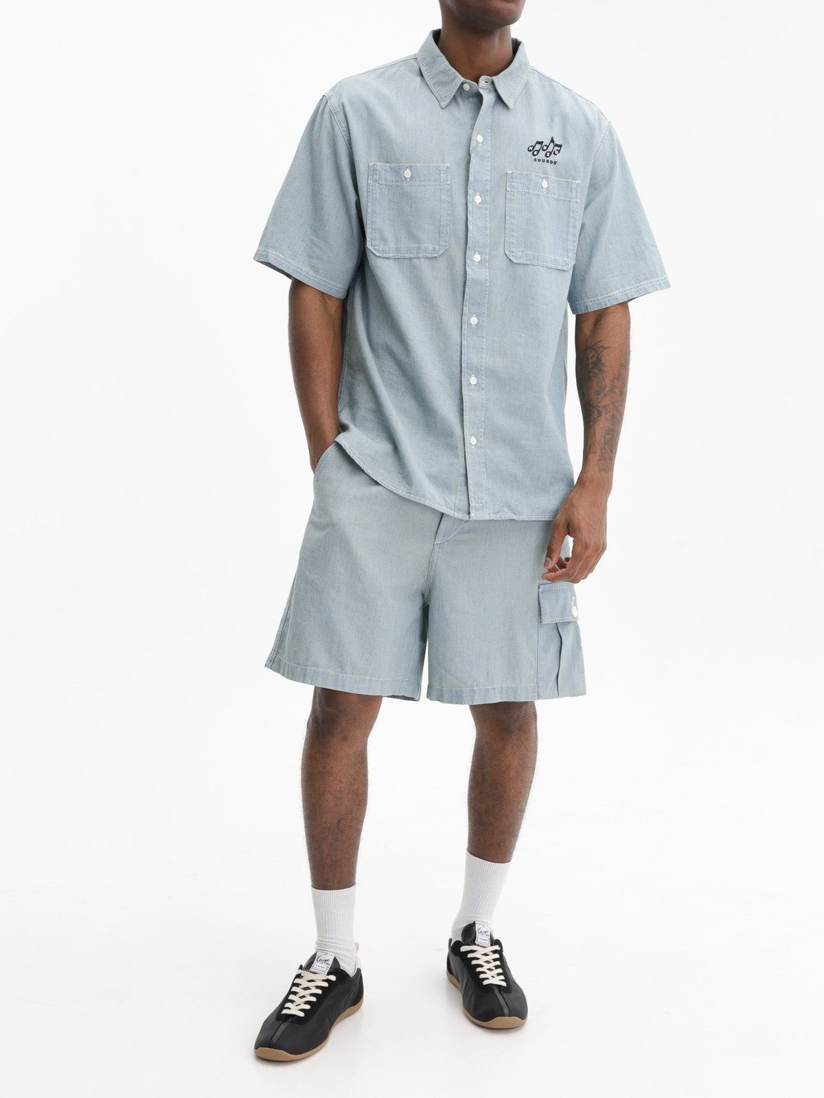 Kenzo Shirt Sounds Casual Ss Blue