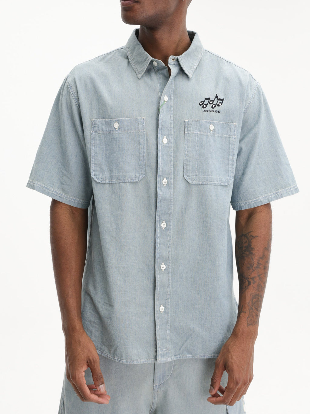Kenzo Shirt Sounds Casual Ss Blue