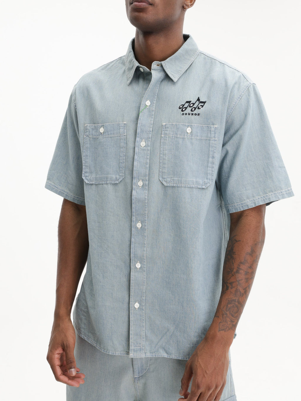 Kenzo Shirt Sounds Casual Ss Blue