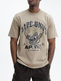 Aape Graphic Crew Beige