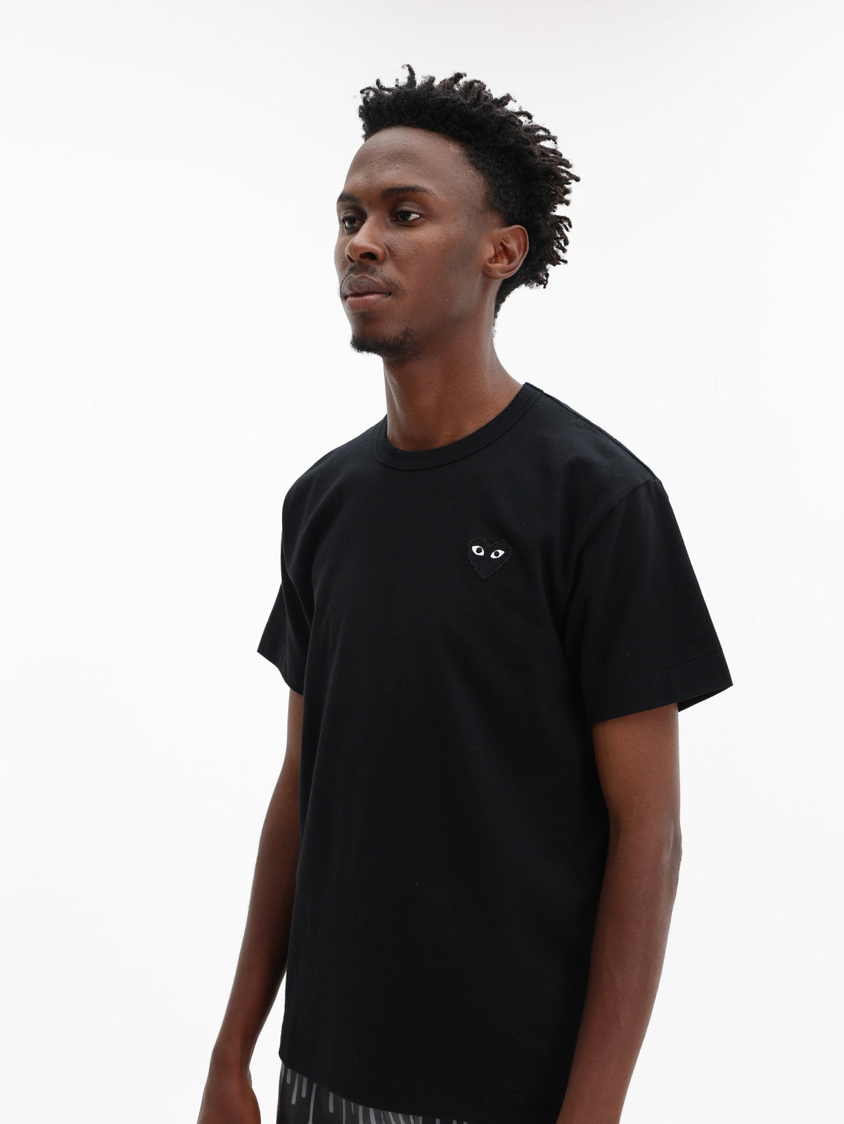 Comme Des Garcons T-Shirt Play Black Heart Black