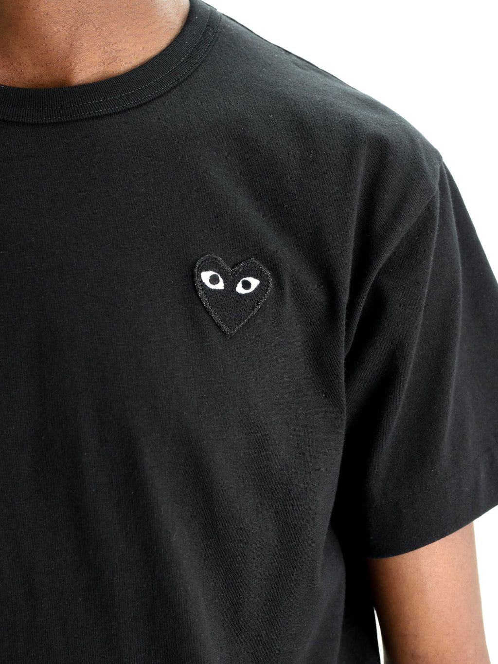 Comme Des Garcons T-Shirt Play Black Heart Black
