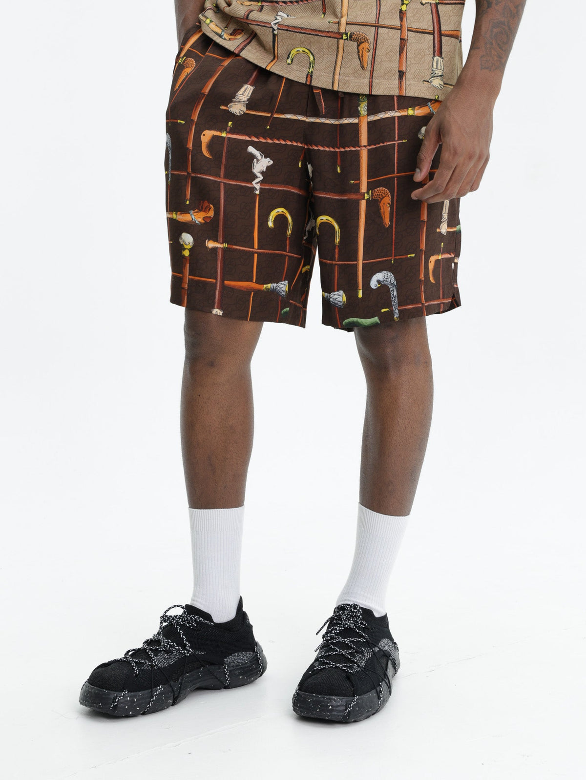 Drole Shorts Cannes Brown