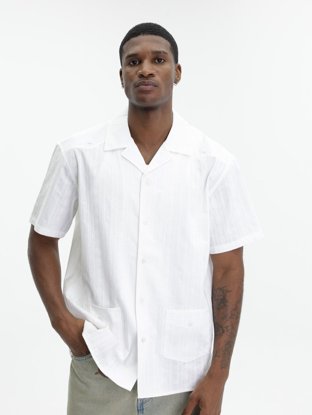 Drole Shirt Cubaine Coton White