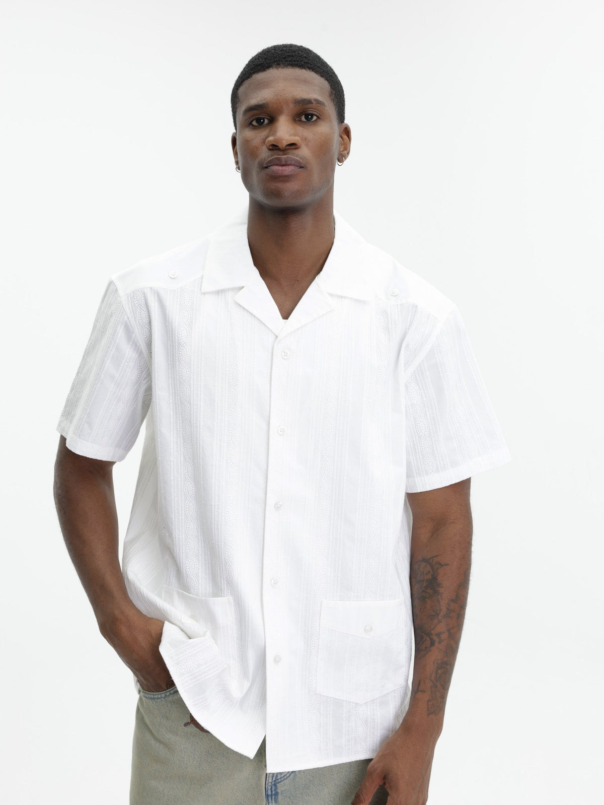 Drole Shirt Cubaine Coton White