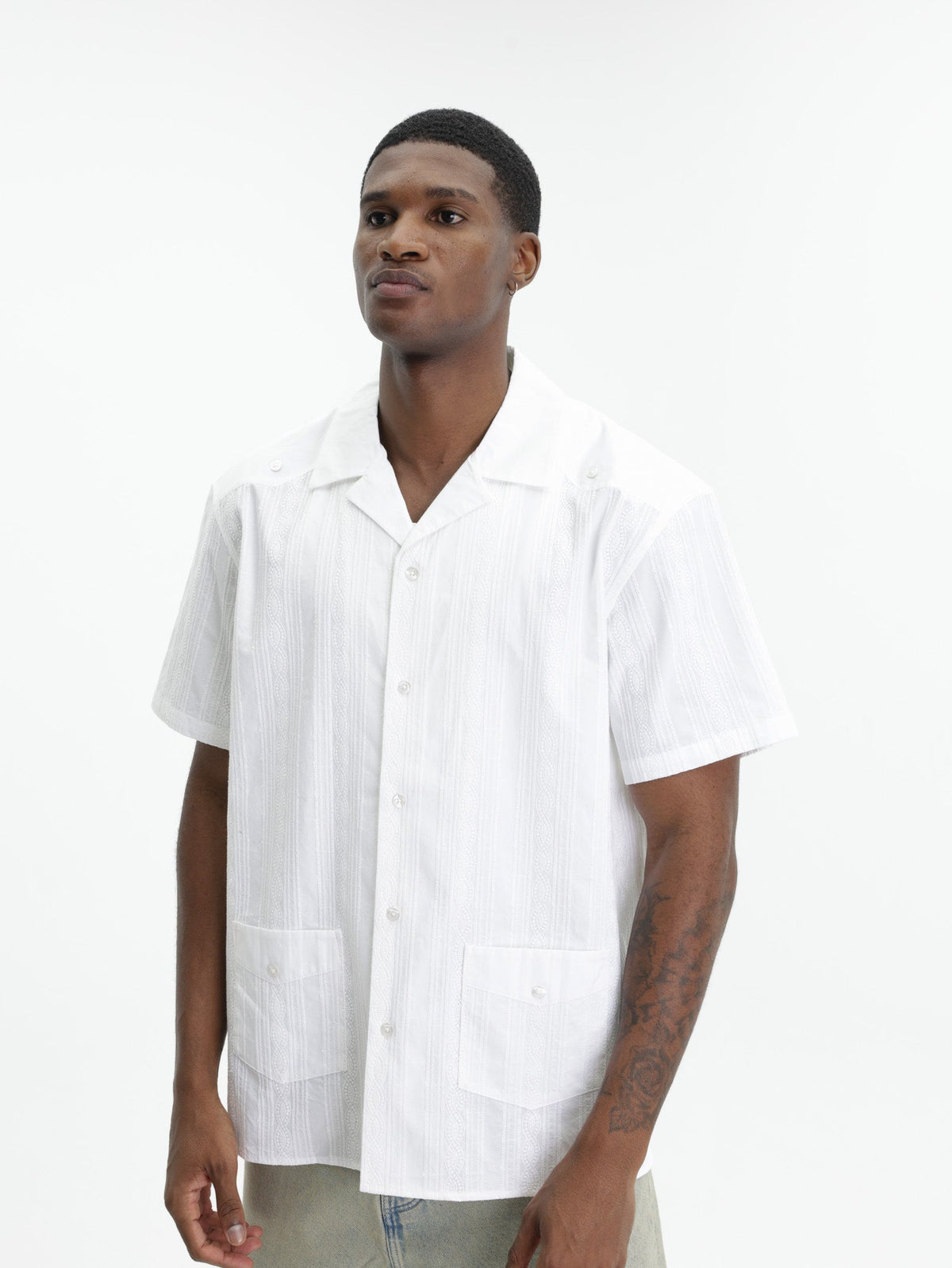 Drole Shirt Cubaine Coton White