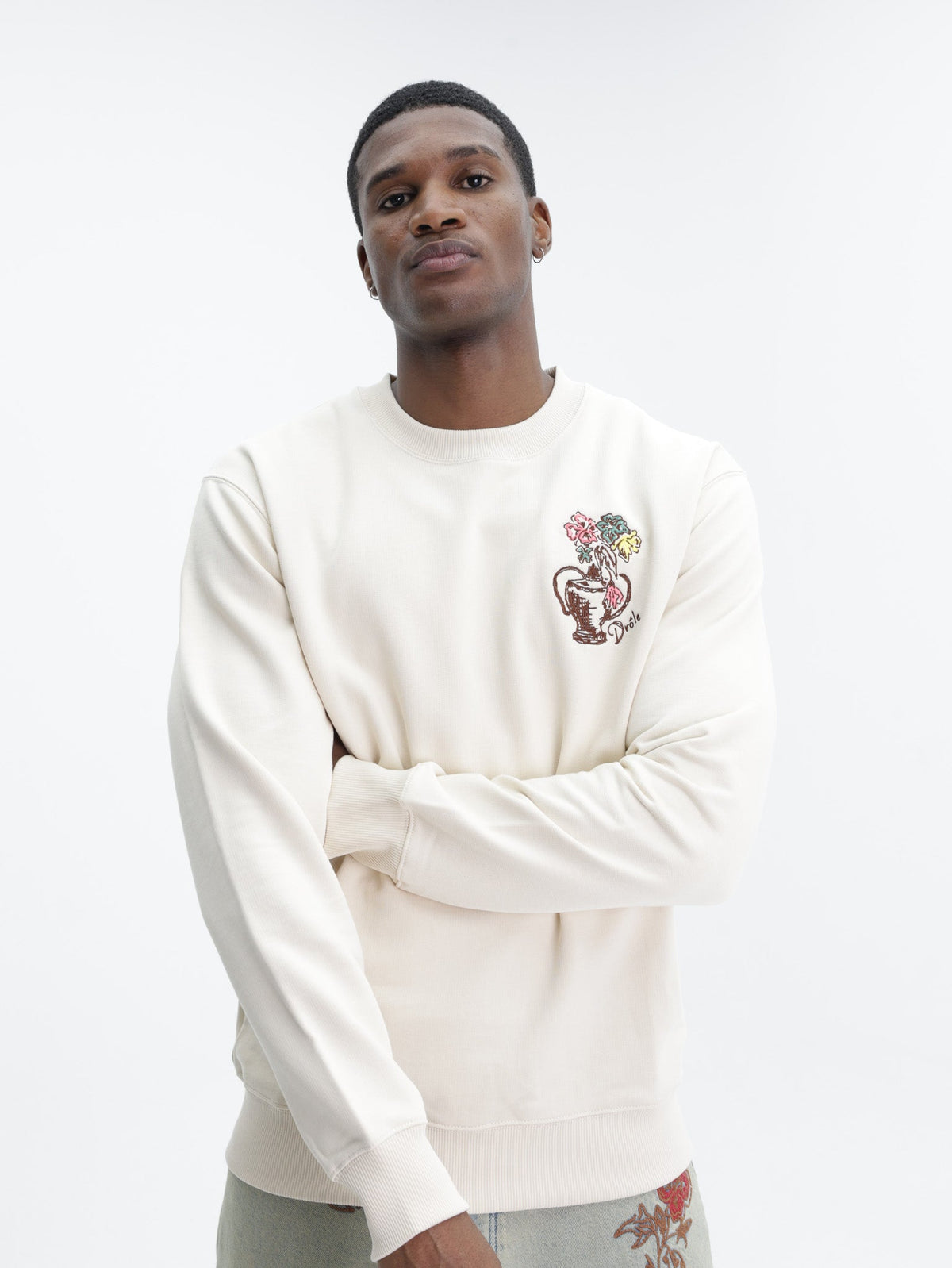 Drole Sweater Vase Havana Sand