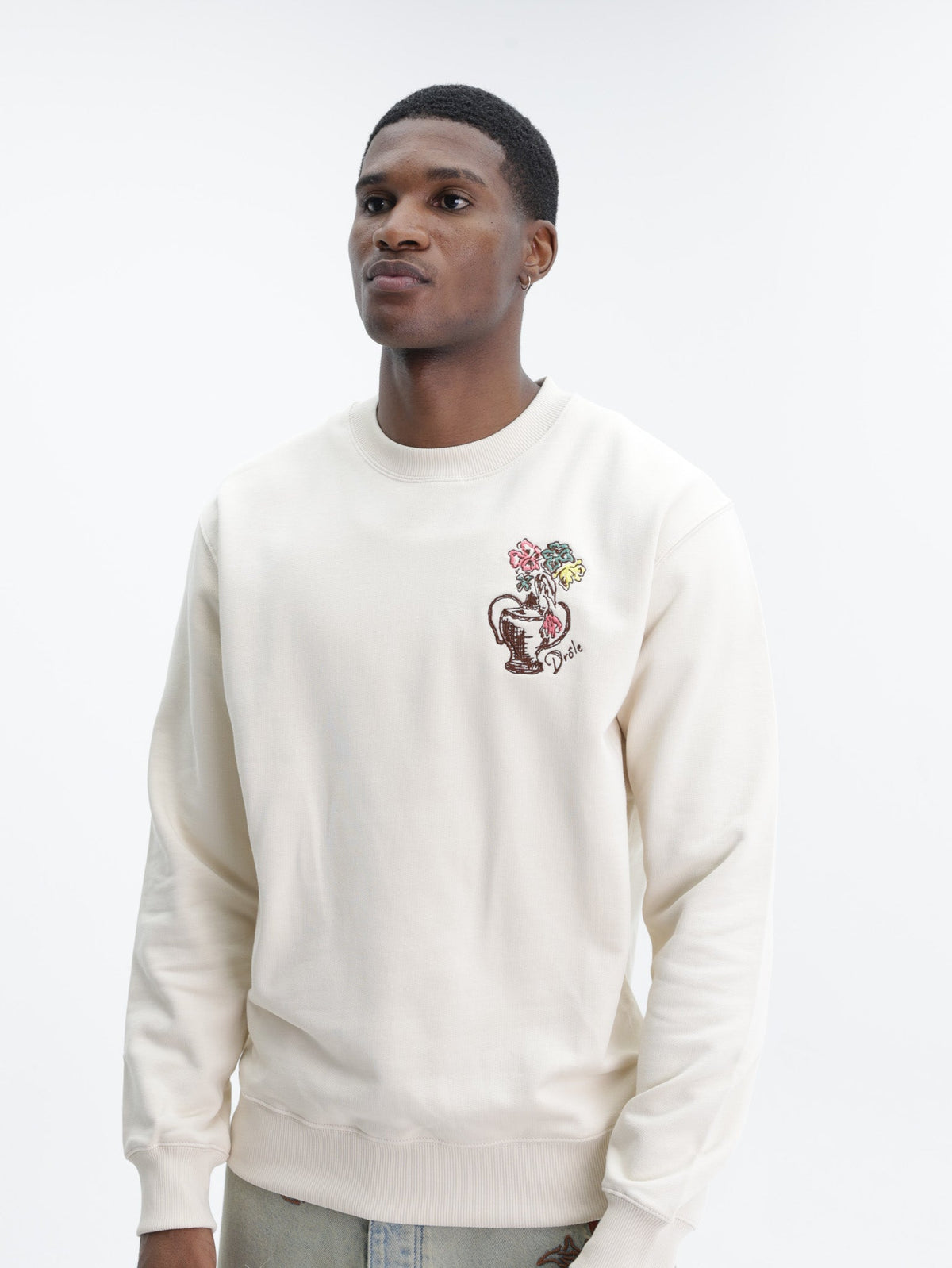 Drole Sweater Vase Havana Sand