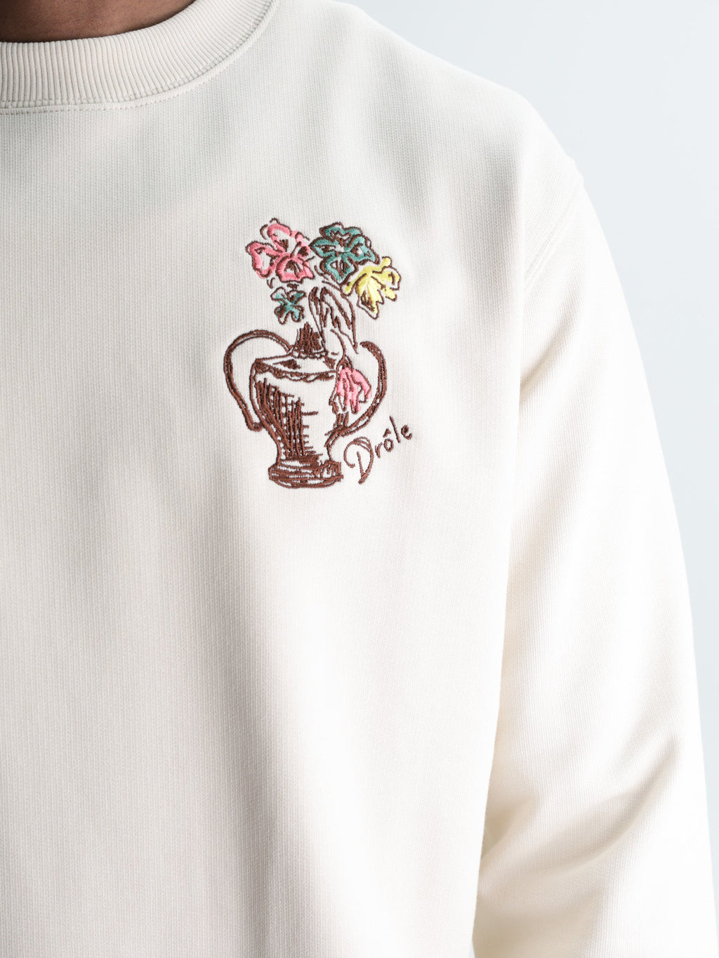 Drole Sweater Vase Havana Sand
